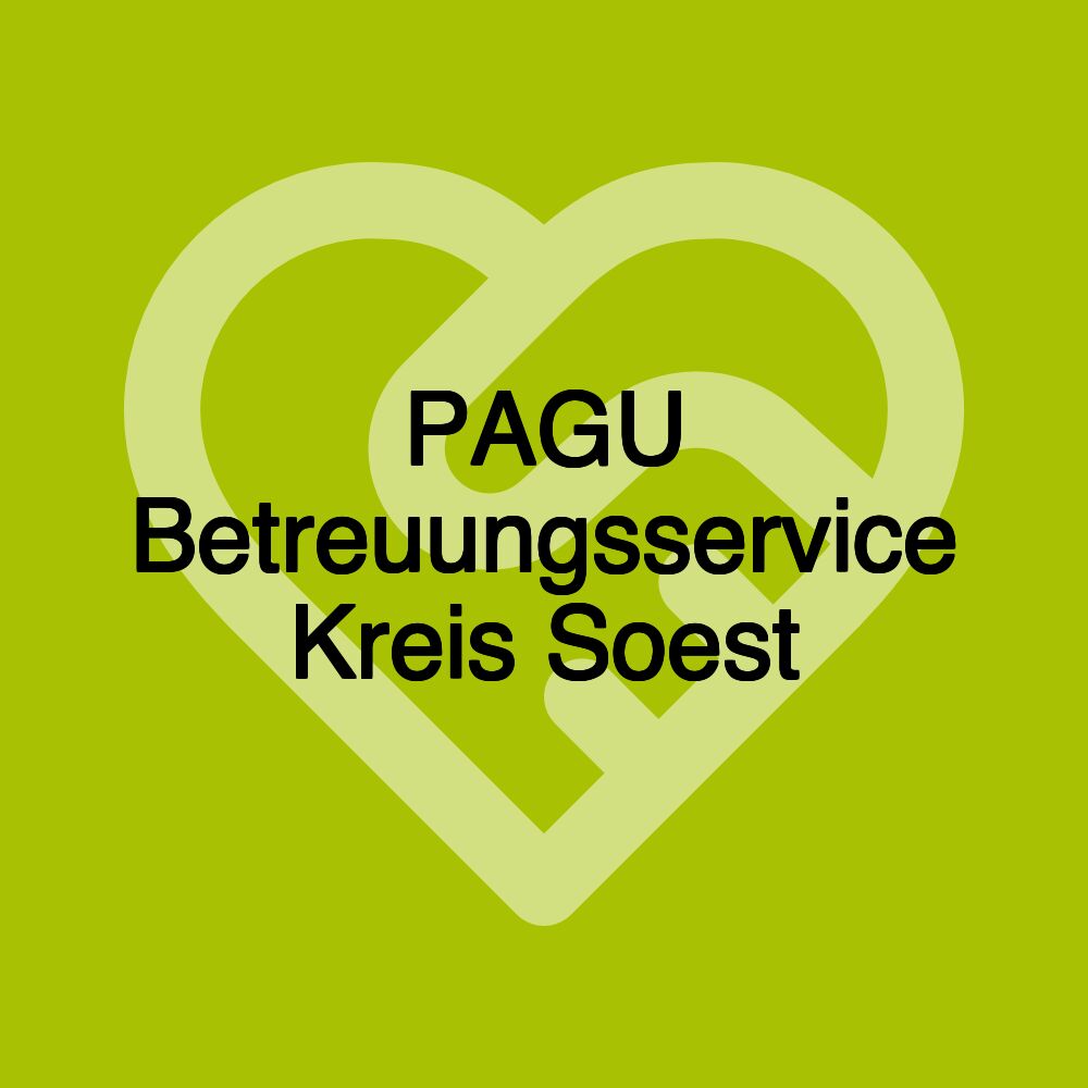 PAGU Betreuungsservice Kreis Soest