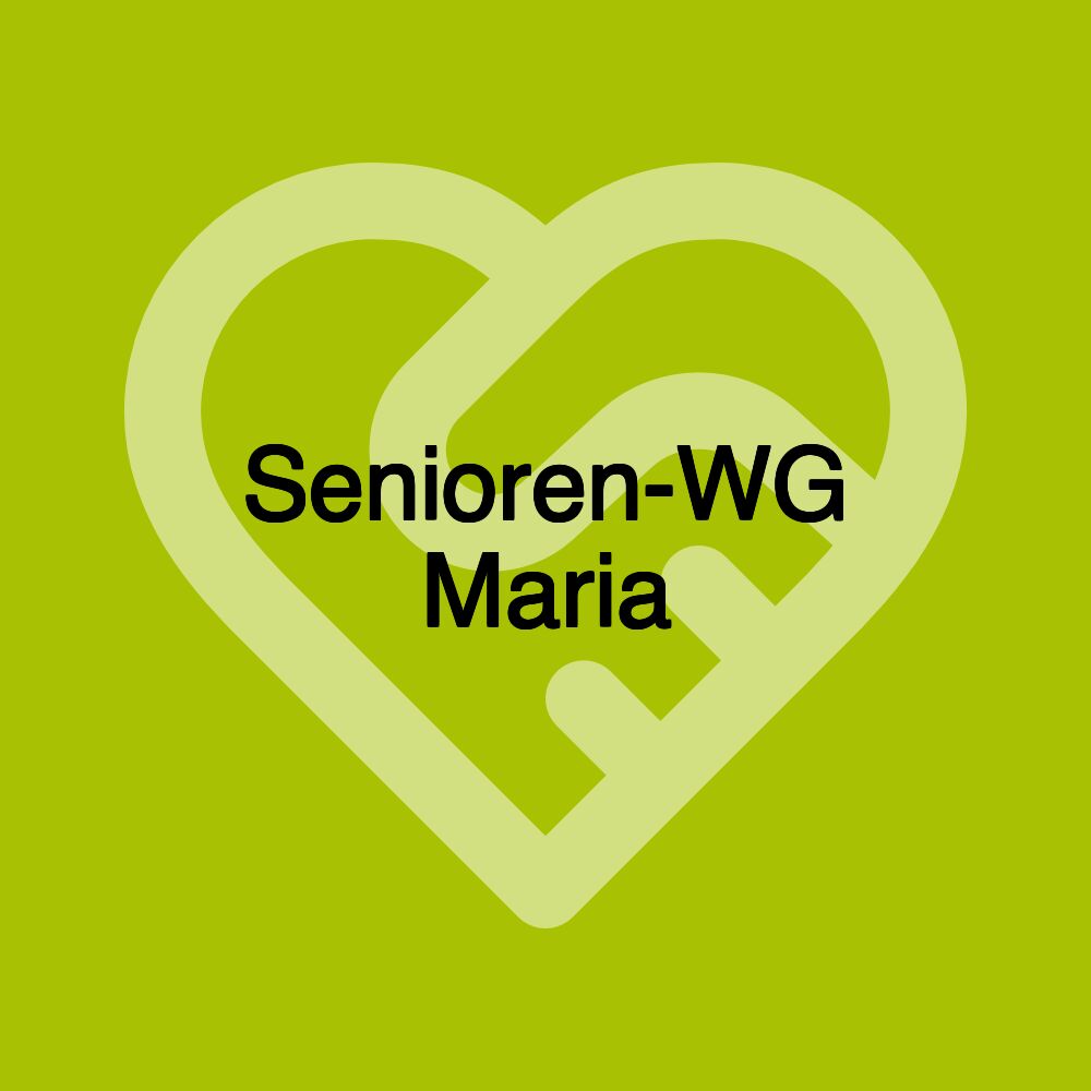 Senioren-WG Maria