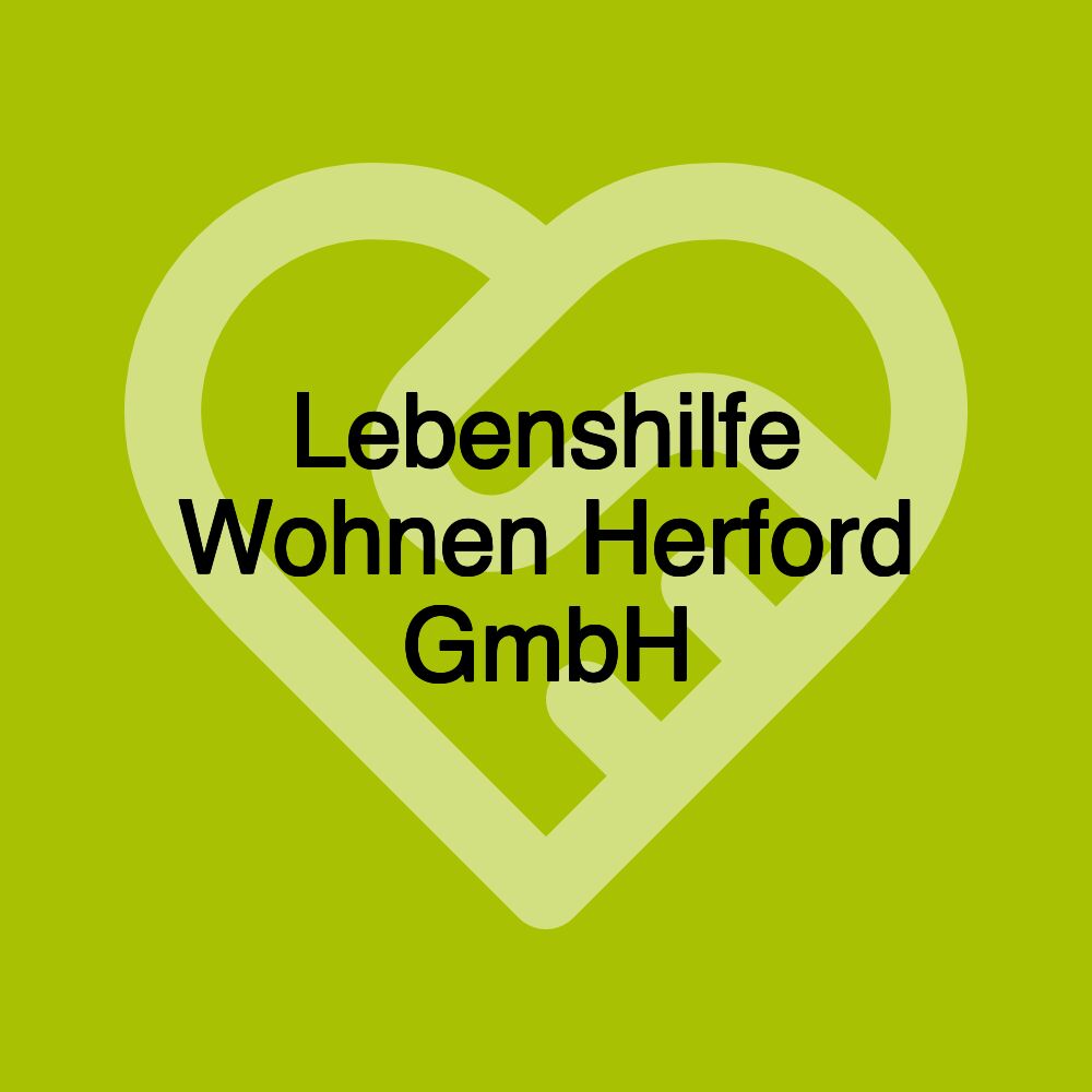 Lebenshilfe Wohnen Herford GmbH