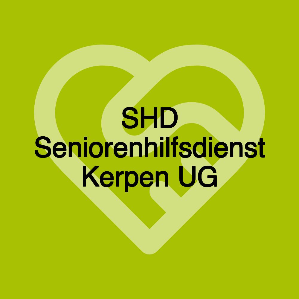 SHD Seniorenhilfsdienst Kerpen UG