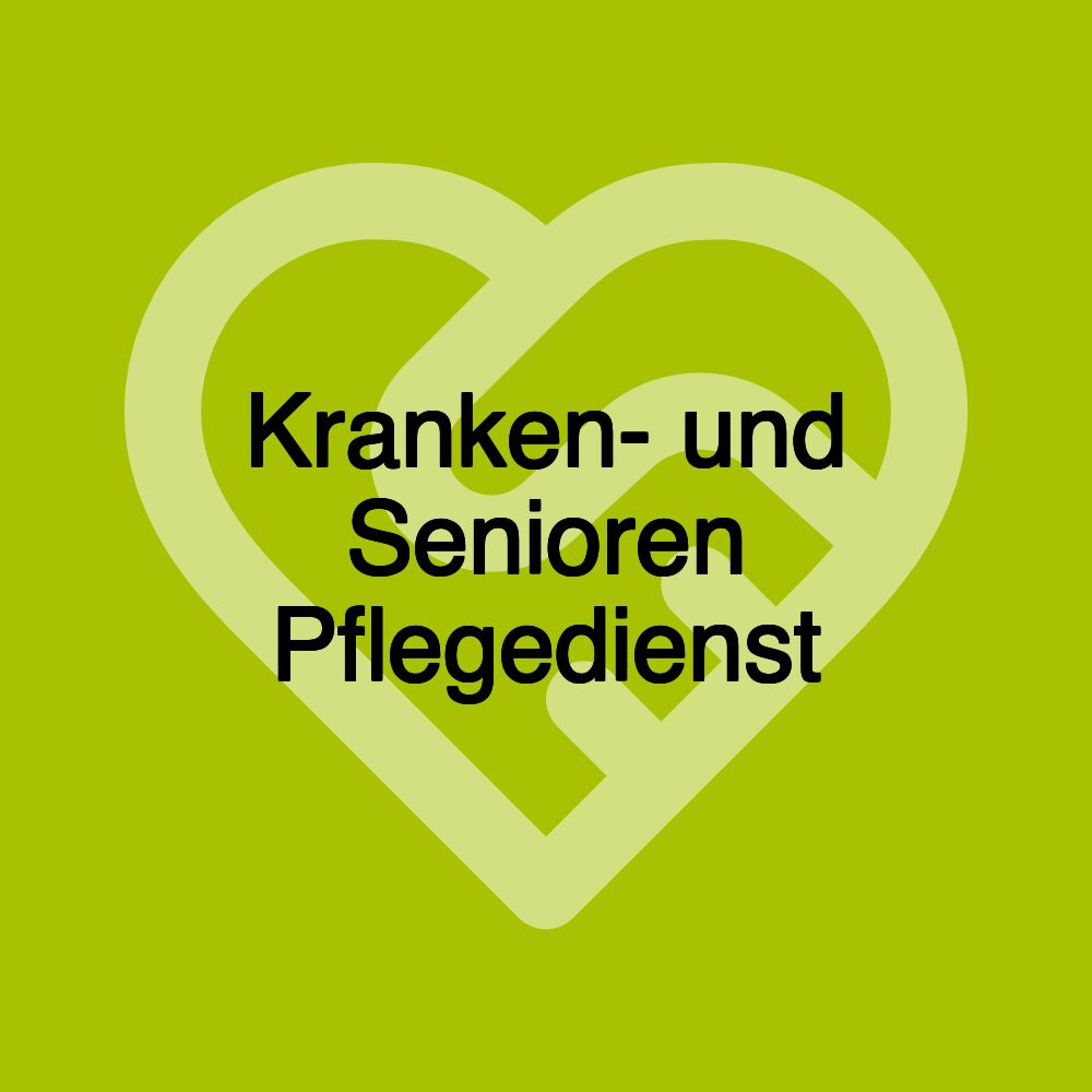 Kranken- und Senioren Pflegedienst