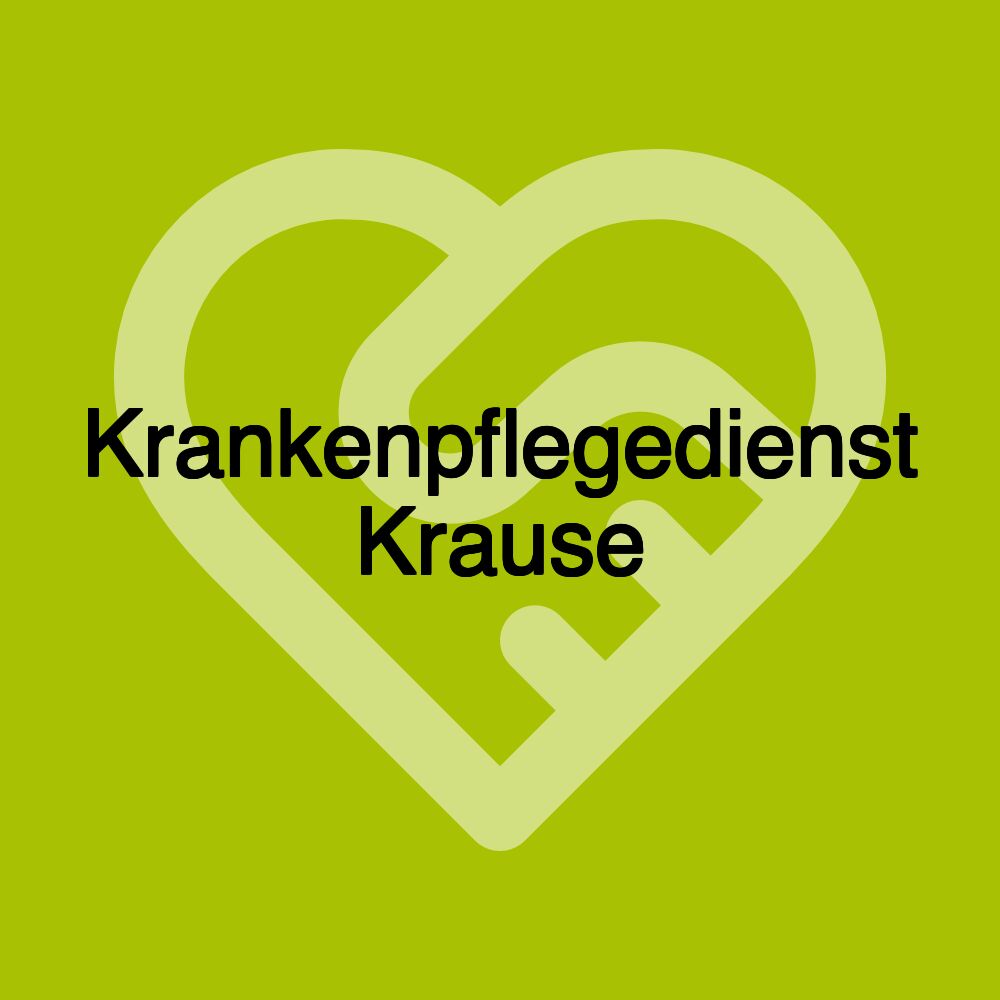 Krankenpflegedienst Krause