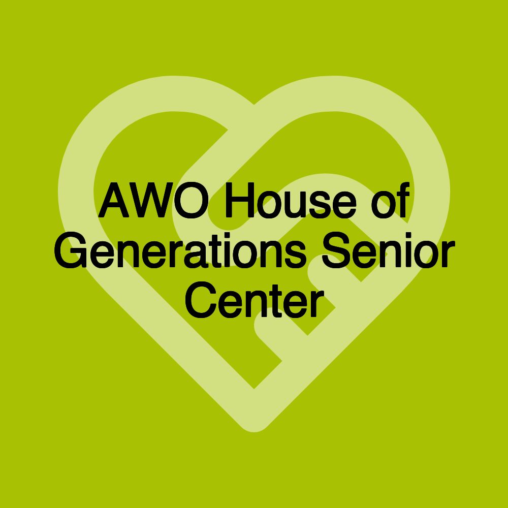 AWO House of Generations Senior Center