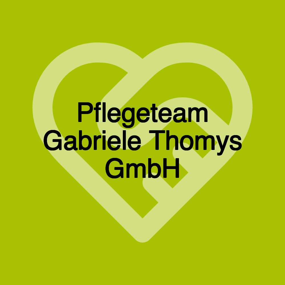 Pflegeteam Gabriele Thomys GmbH