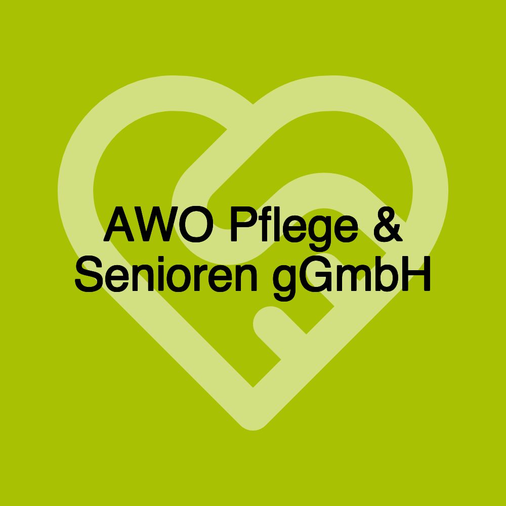 AWO Pflege & Senioren gGmbH