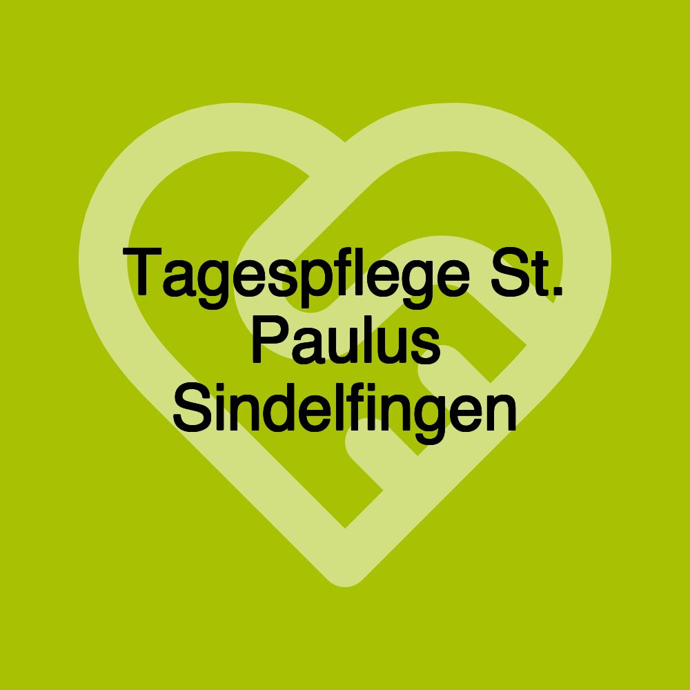 Tagespflege St. Paulus Sindelfingen