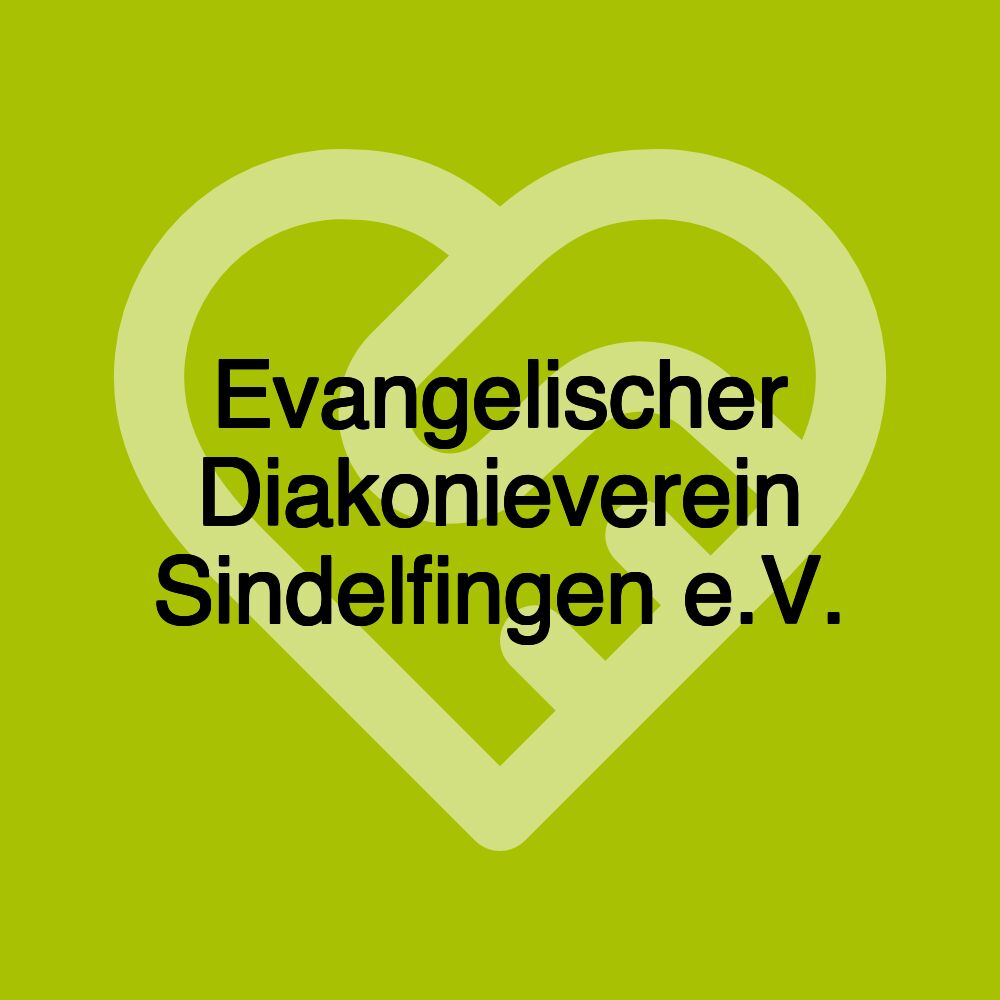 Evangelischer Diakonieverein Sindelfingen e.V.