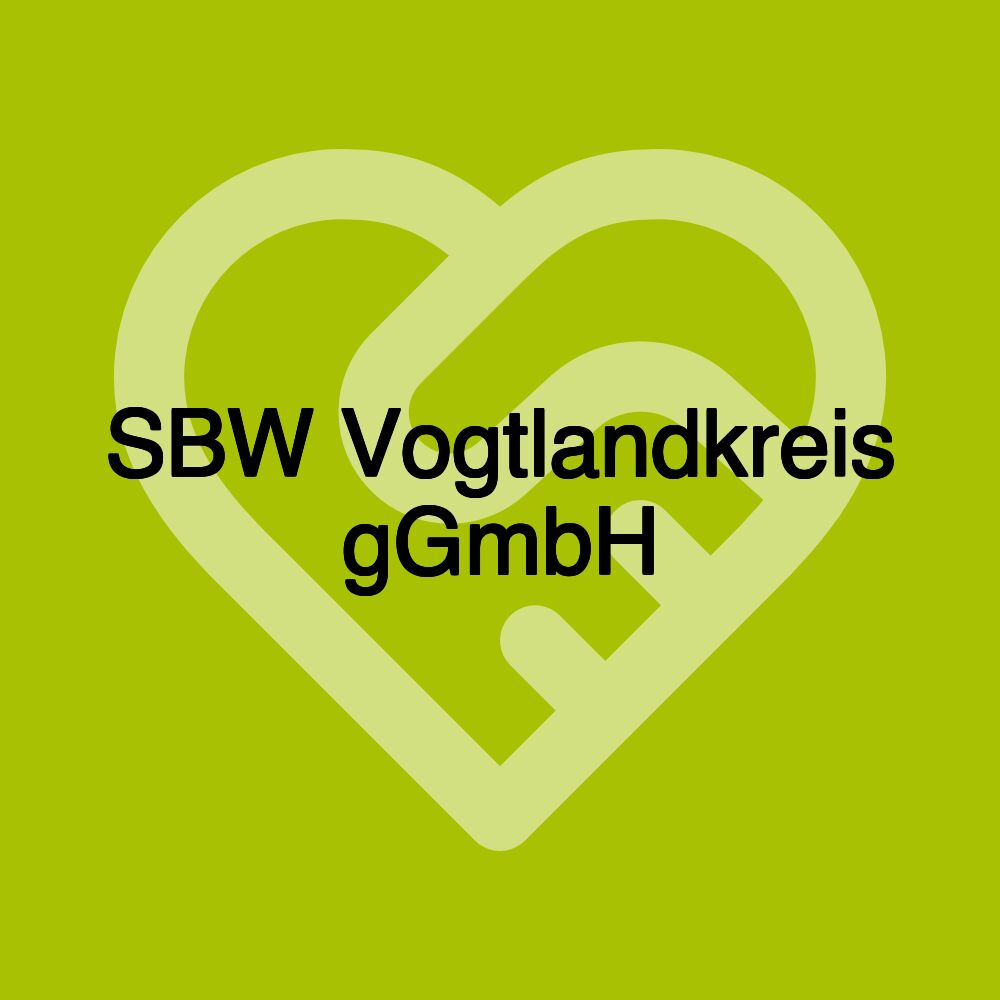 SBW Vogtlandkreis gGmbH