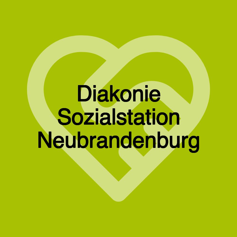 Diakonie Sozialstation Neubrandenburg