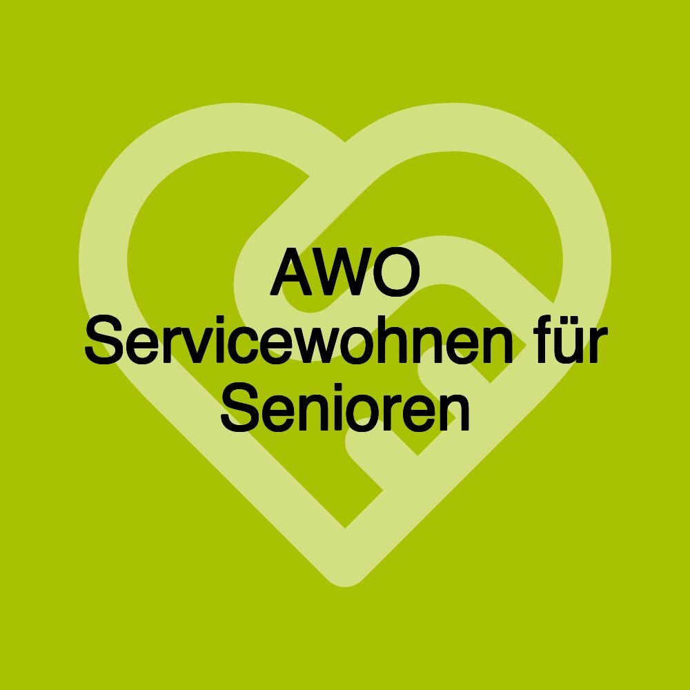 AWO Servicewohnen für Senioren