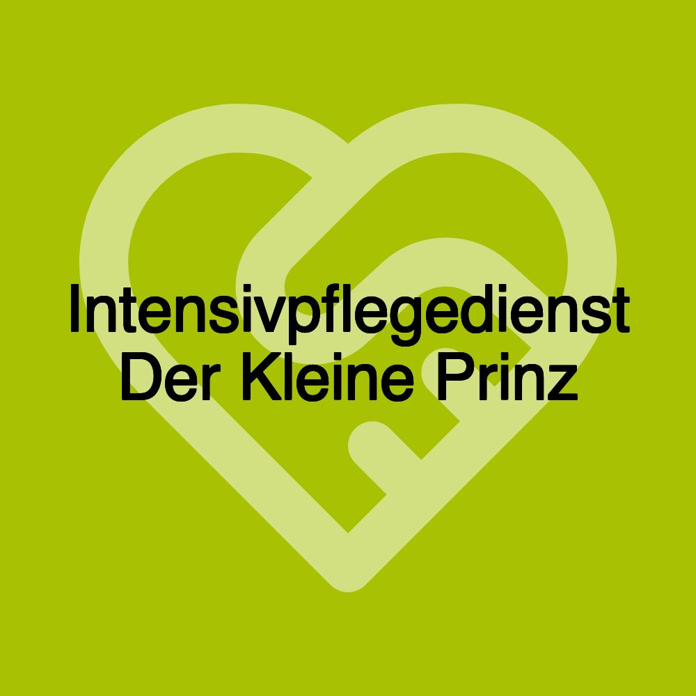 Intensivpflegedienst Der Kleine Prinz