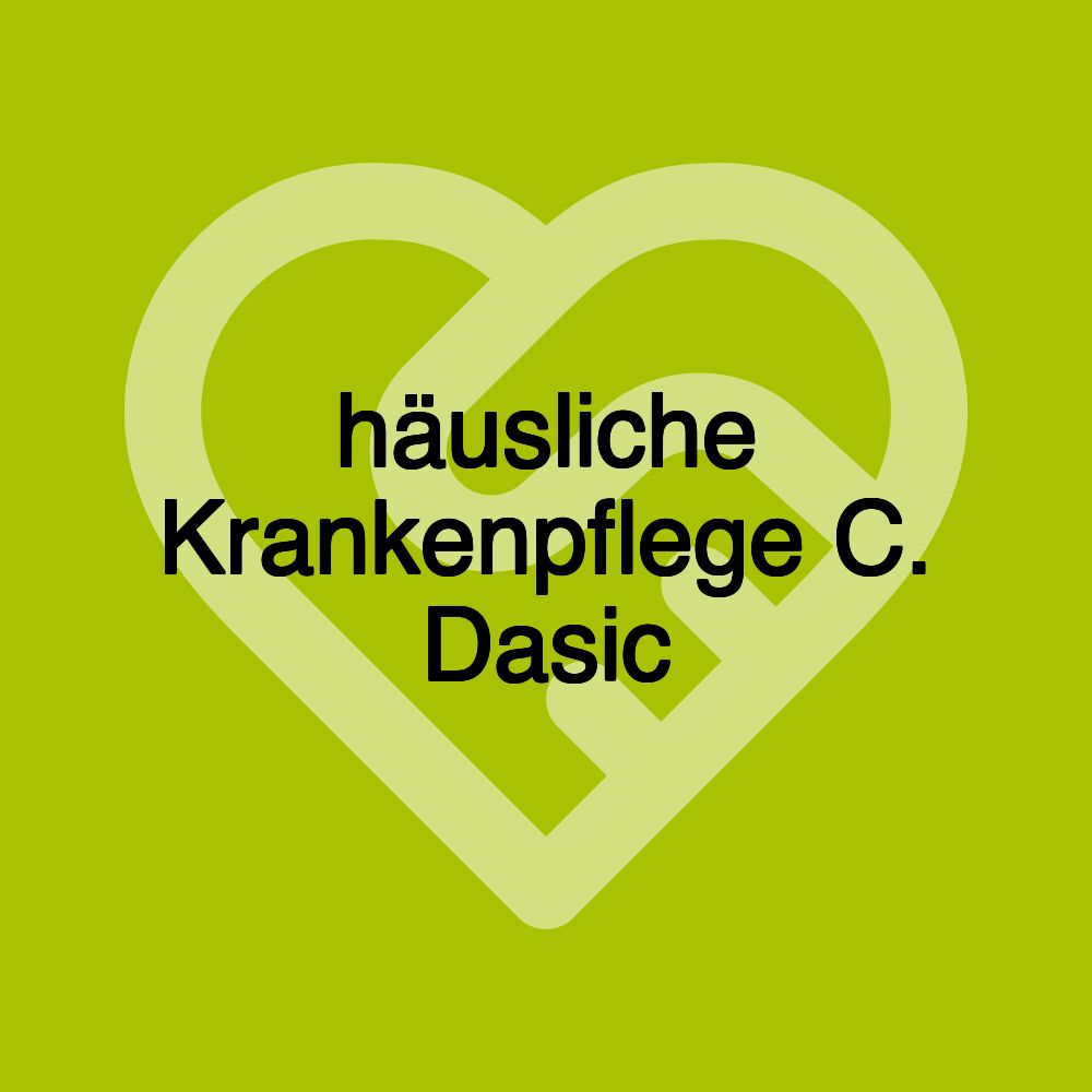 häusliche Krankenpflege C. Dasic