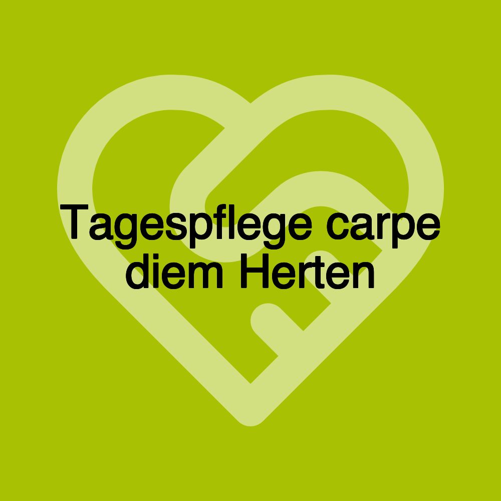 Tagespflege carpe diem Herten