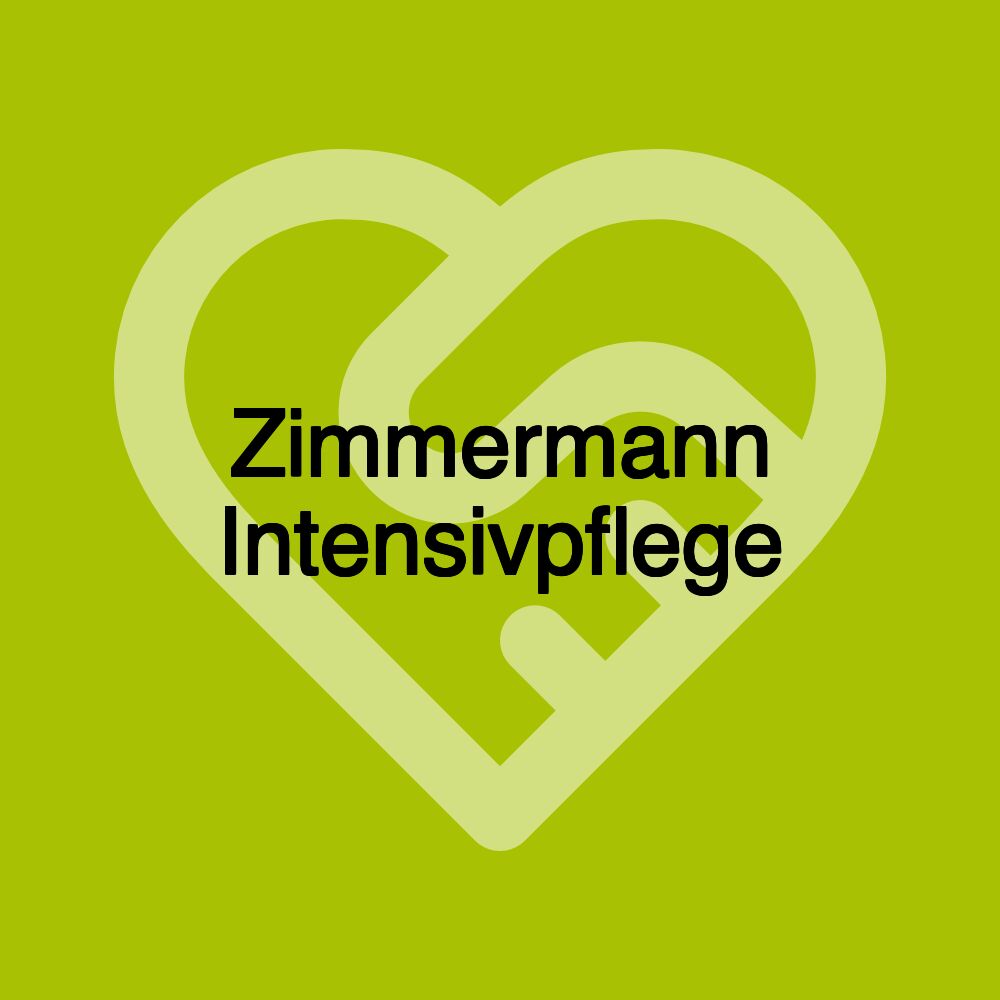 Zimmermann Intensivpflege