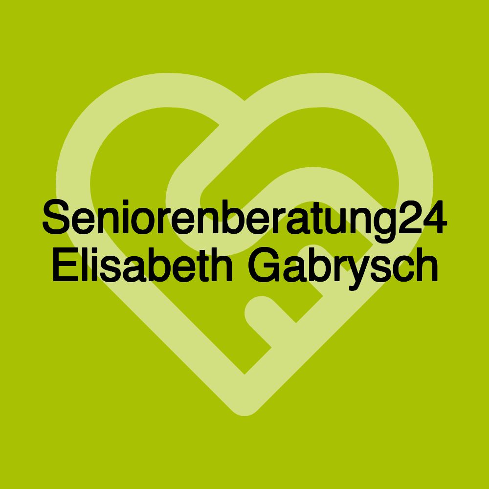 Seniorenberatung24 Elisabeth Gabrysch