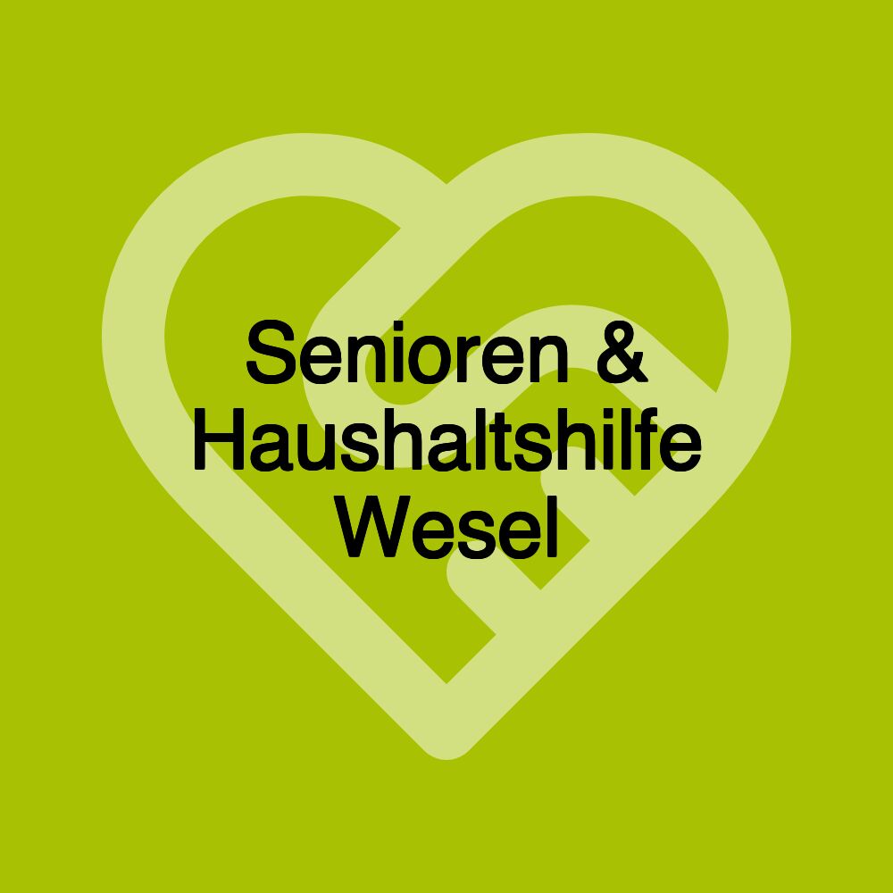 Senioren & Haushaltshilfe Wesel