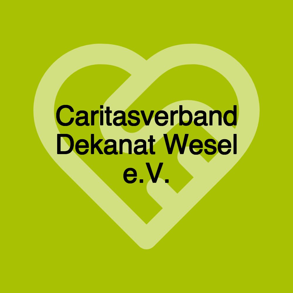 Caritasverband Dekanat Wesel e.V.