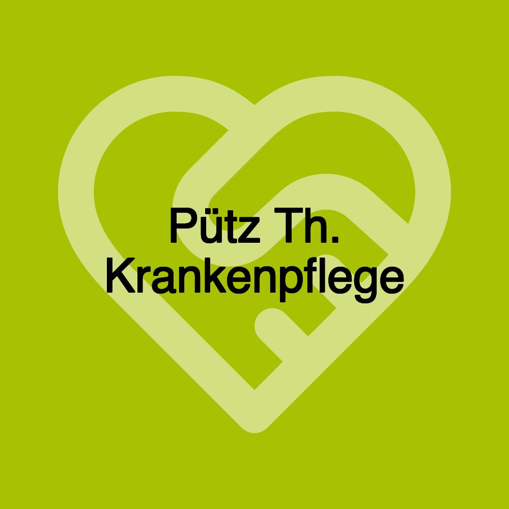 Pütz Th. Krankenpflege