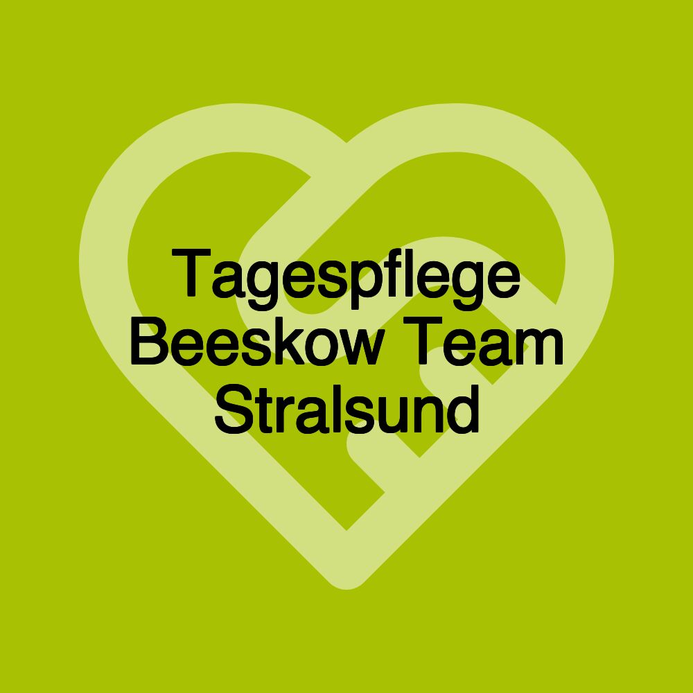 Tagespflege Beeskow Team Stralsund