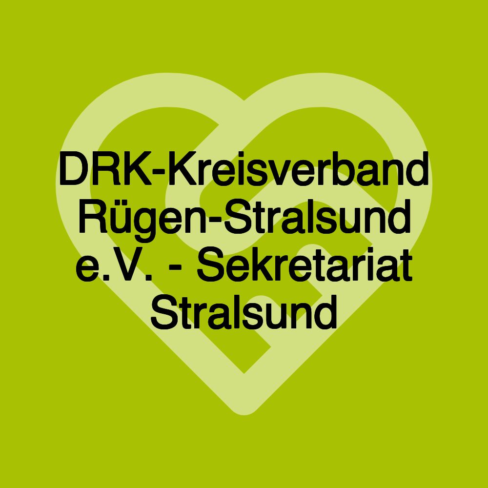 DRK-Kreisverband Rügen-Stralsund e.V. - Sekretariat Stralsund