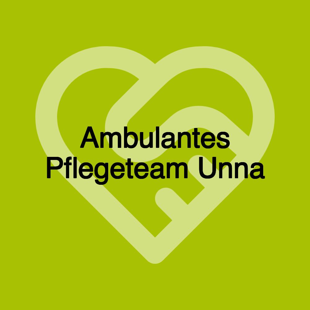 Ambulantes Pflegeteam Unna