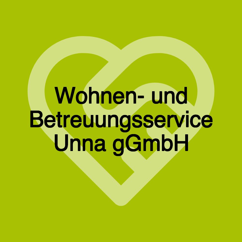 Wohnen- und Betreuungsservice Unna gGmbH