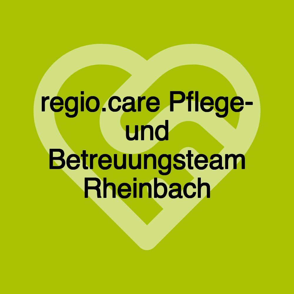 regio.care Pflege- und Betreuungsteam Rheinbach