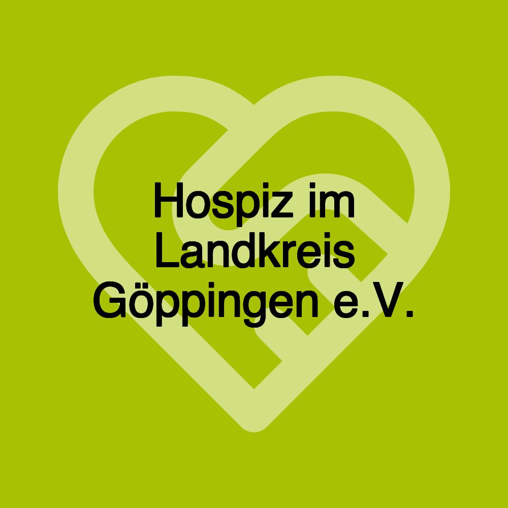 Hospiz im Landkreis Göppingen e.V.