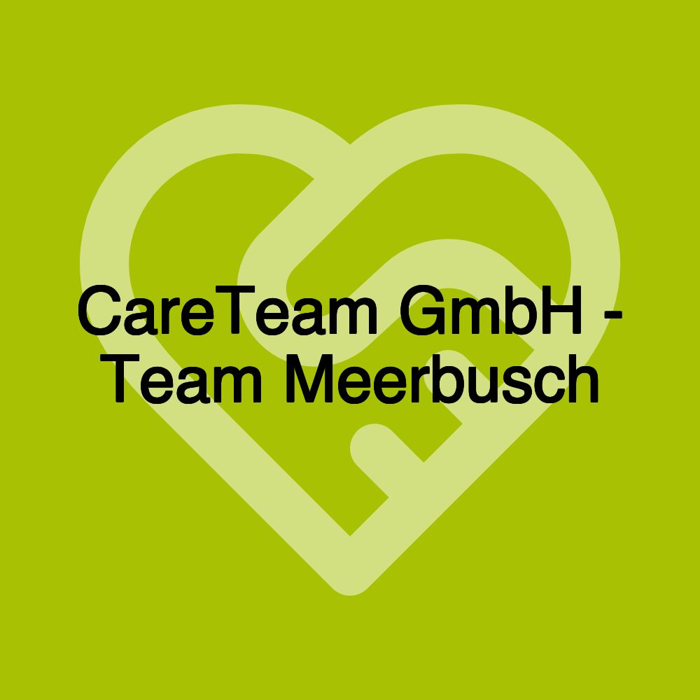 CareTeam GmbH - Team Meerbusch