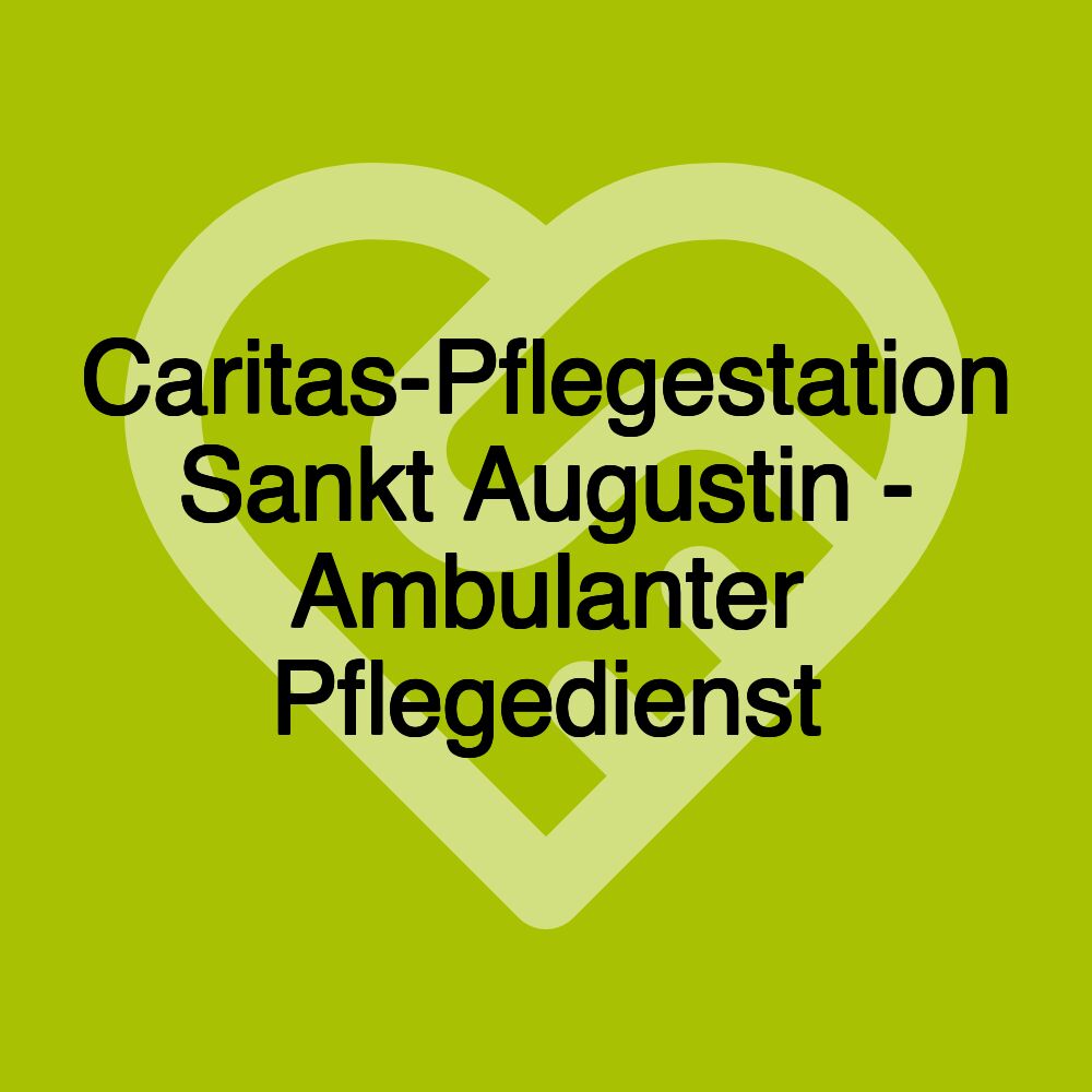 Caritas-Pflegestation Sankt Augustin - Ambulanter Pflegedienst