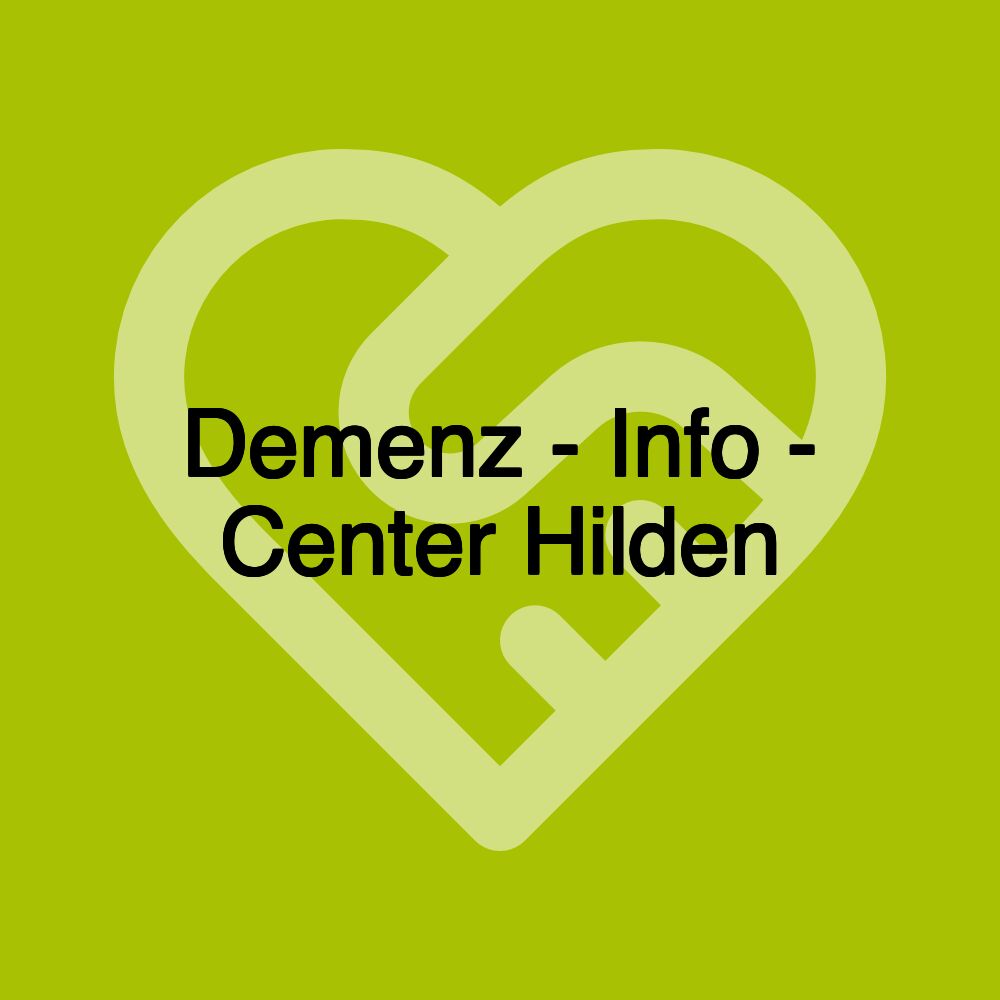 Demenz - Info - Center Hilden