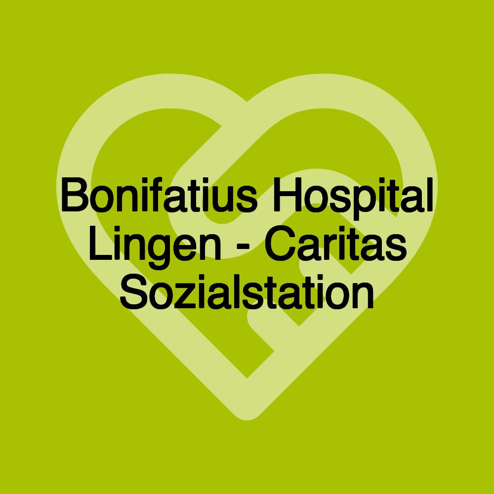 Bonifatius Hospital Lingen - Caritas Sozialstation