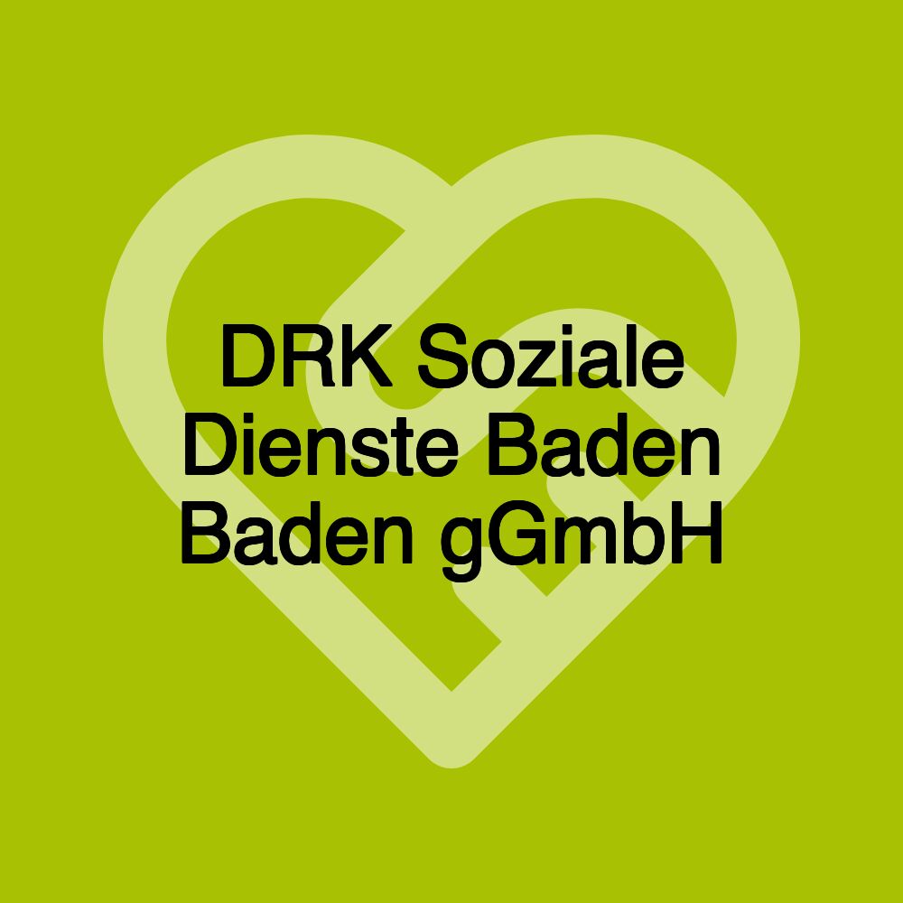 DRK Soziale Dienste Baden Baden gGmbH