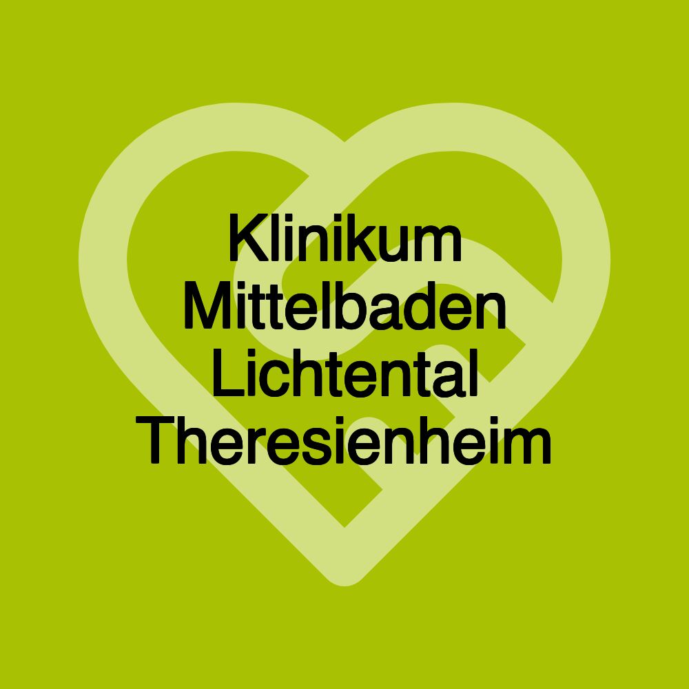 Klinikum Mittelbaden Lichtental Theresienheim