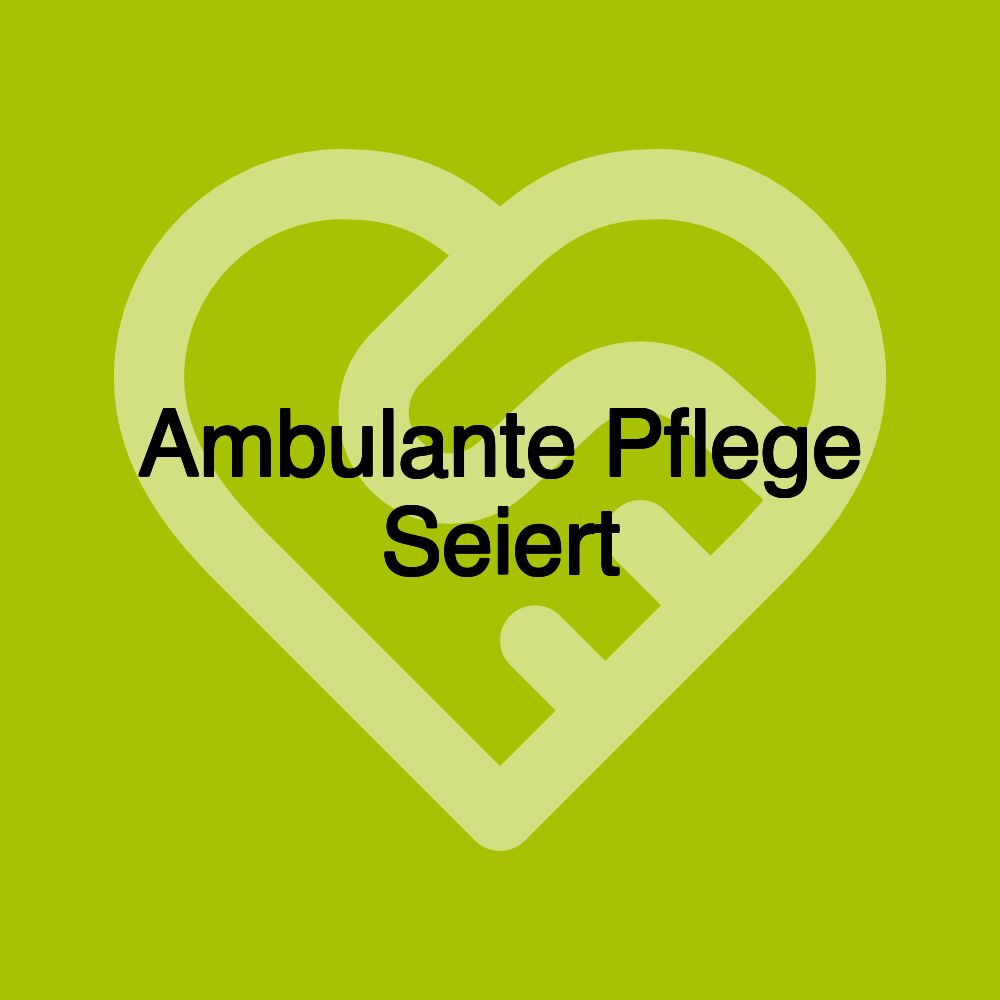 Ambulante Pflege Seiert