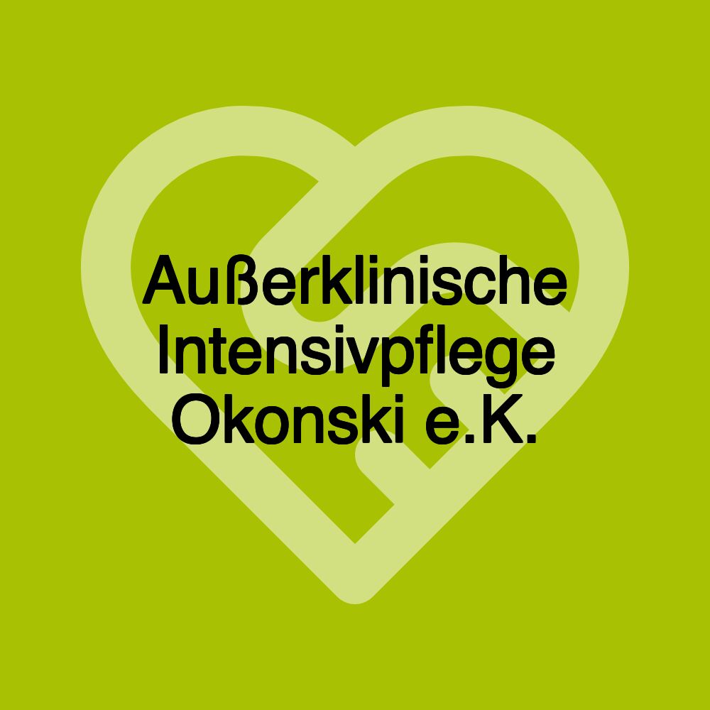 Außerklinische Intensivpflege Okonski e.K.