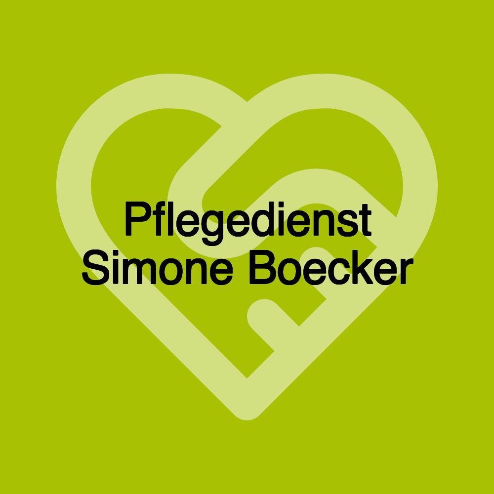 Pflegedienst Simone Boecker