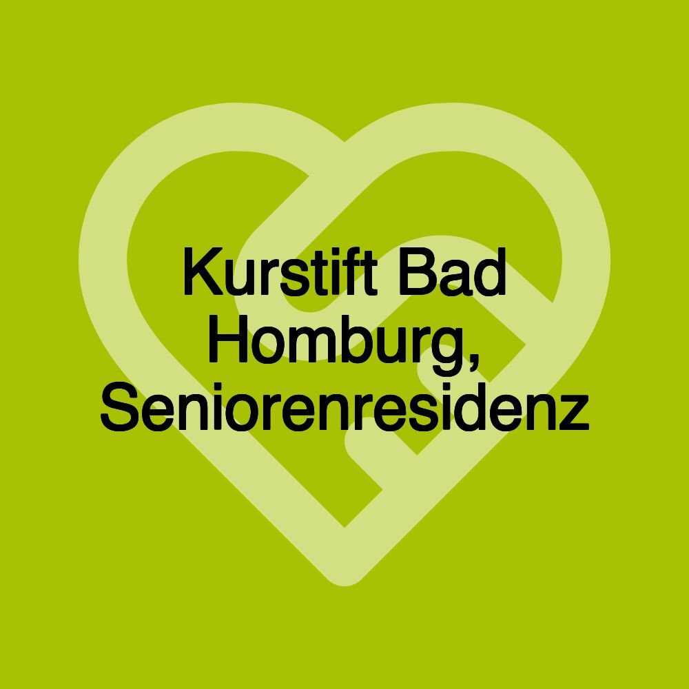 Kurstift Bad Homburg, Seniorenresidenz