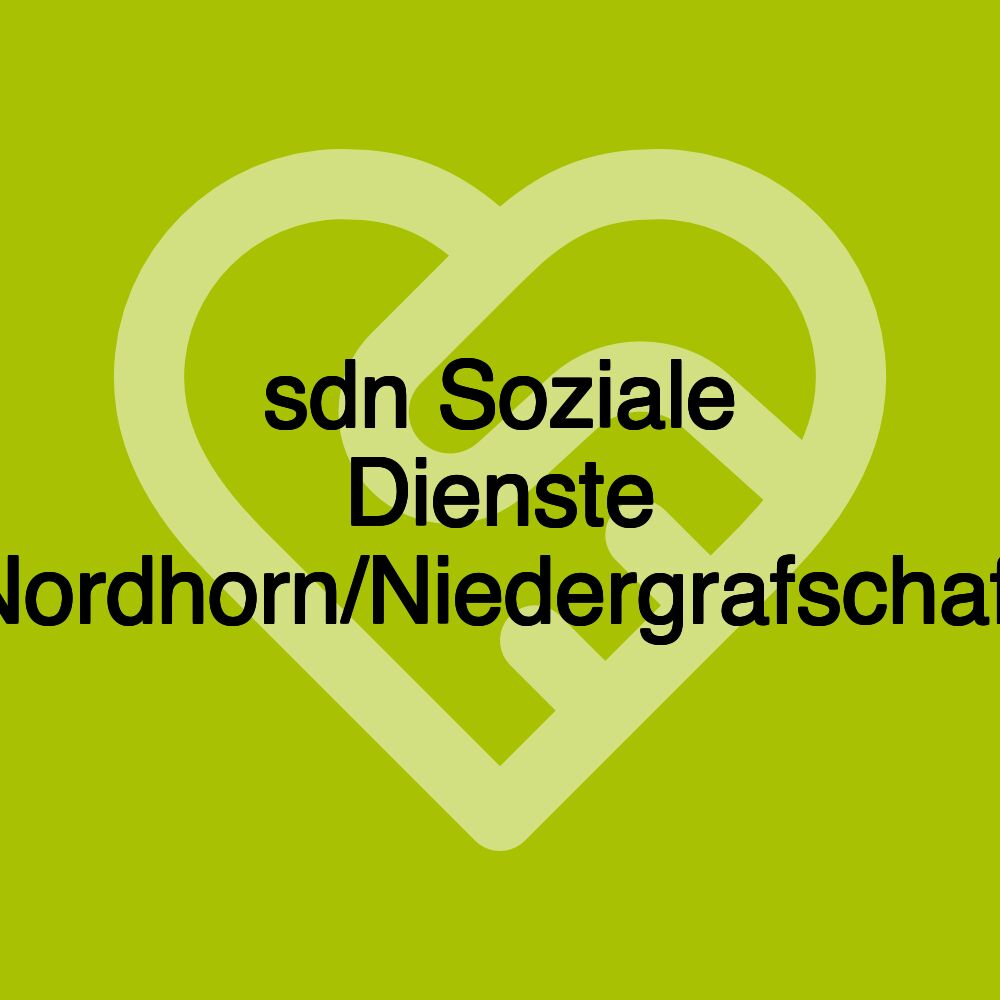 sdn Soziale Dienste Nordhorn/Niedergrafschaft