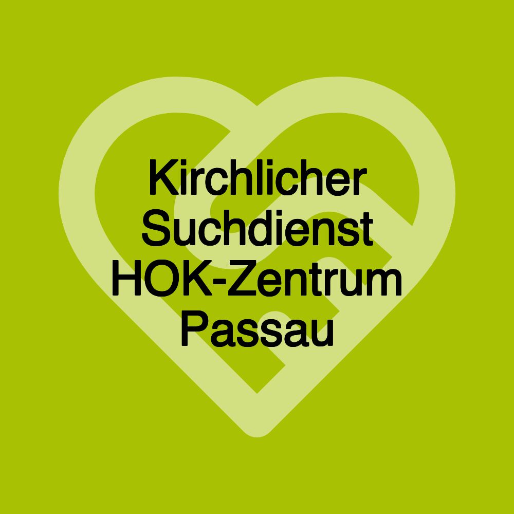 Kirchlicher Suchdienst HOK-Zentrum Passau