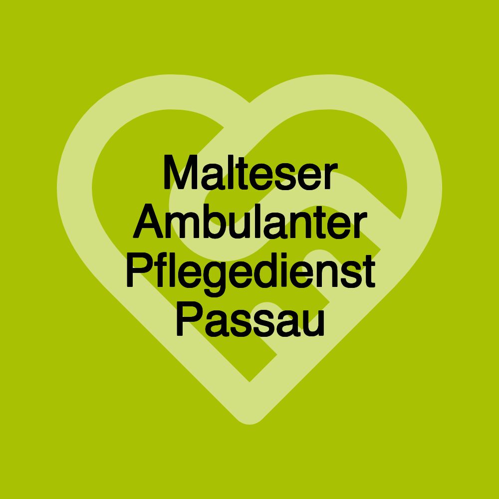 Malteser Ambulanter Pflegedienst Passau