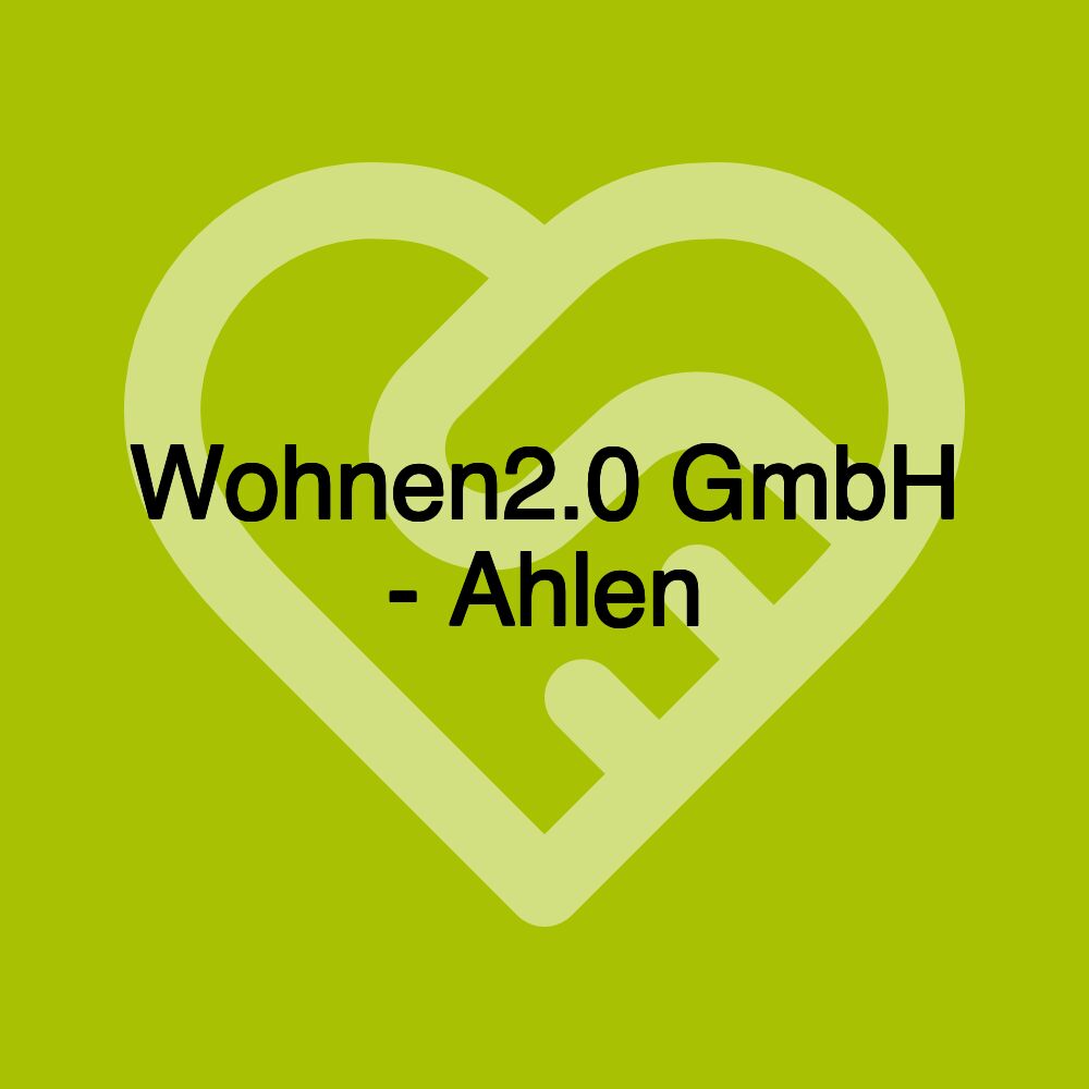 Wohnen2.0 GmbH - Ahlen