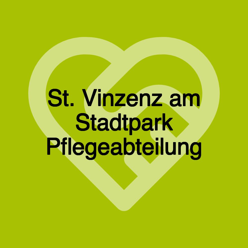 St. Vinzenz am Stadtpark Pflegeabteilung