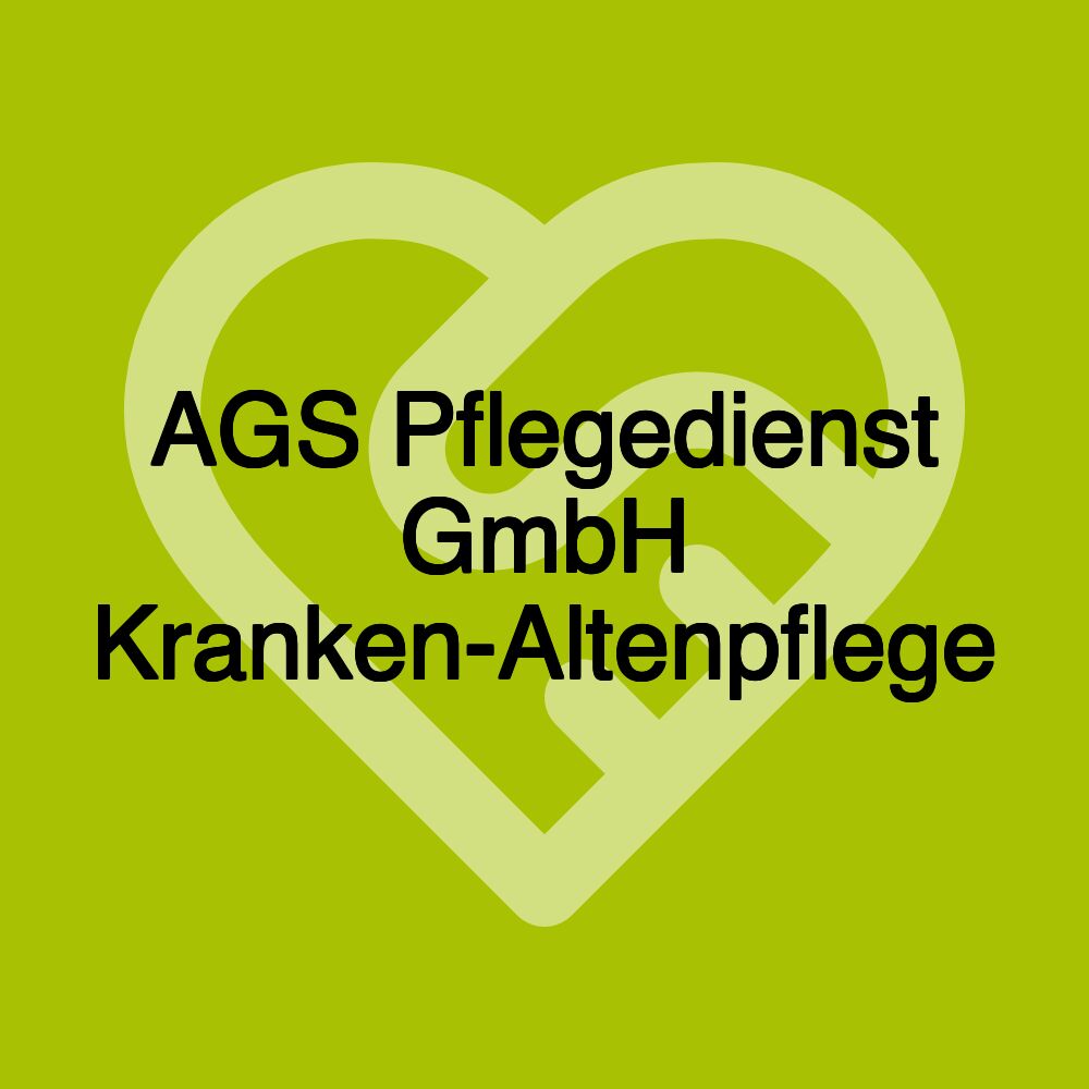 AGS Pflegedienst GmbH Kranken-Altenpflege