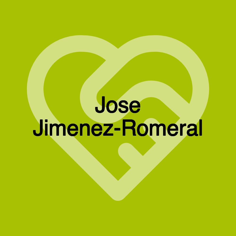 Jose Jimenez-Romeral