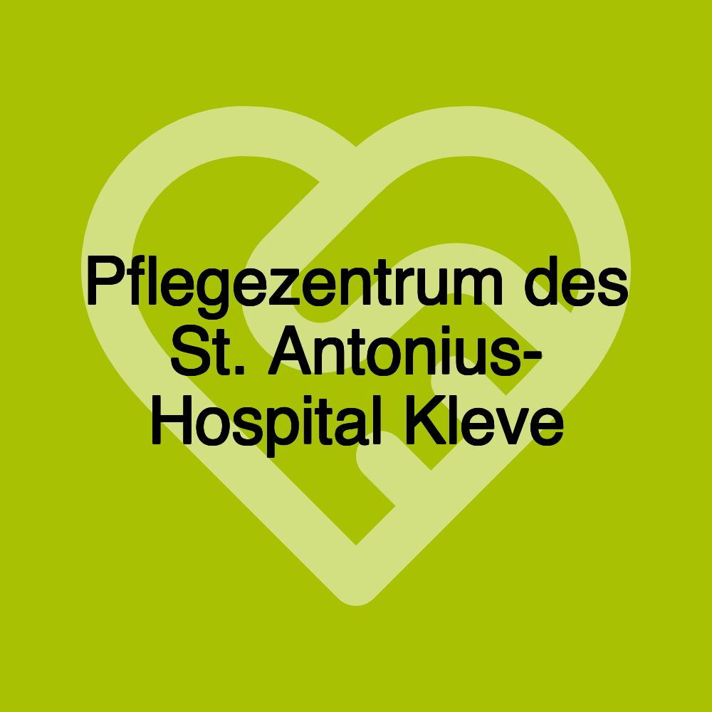 Pflegezentrum des St. Antonius- Hospital Kleve