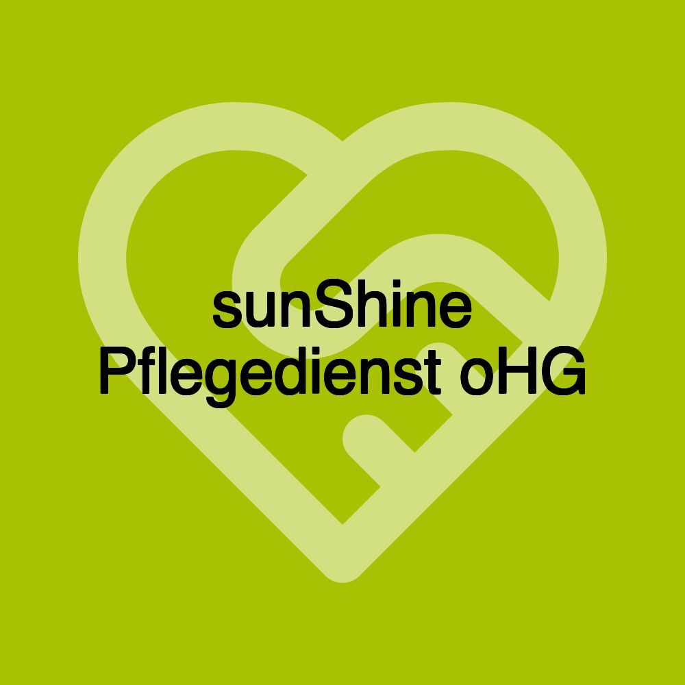 sunShine Pflegedienst oHG