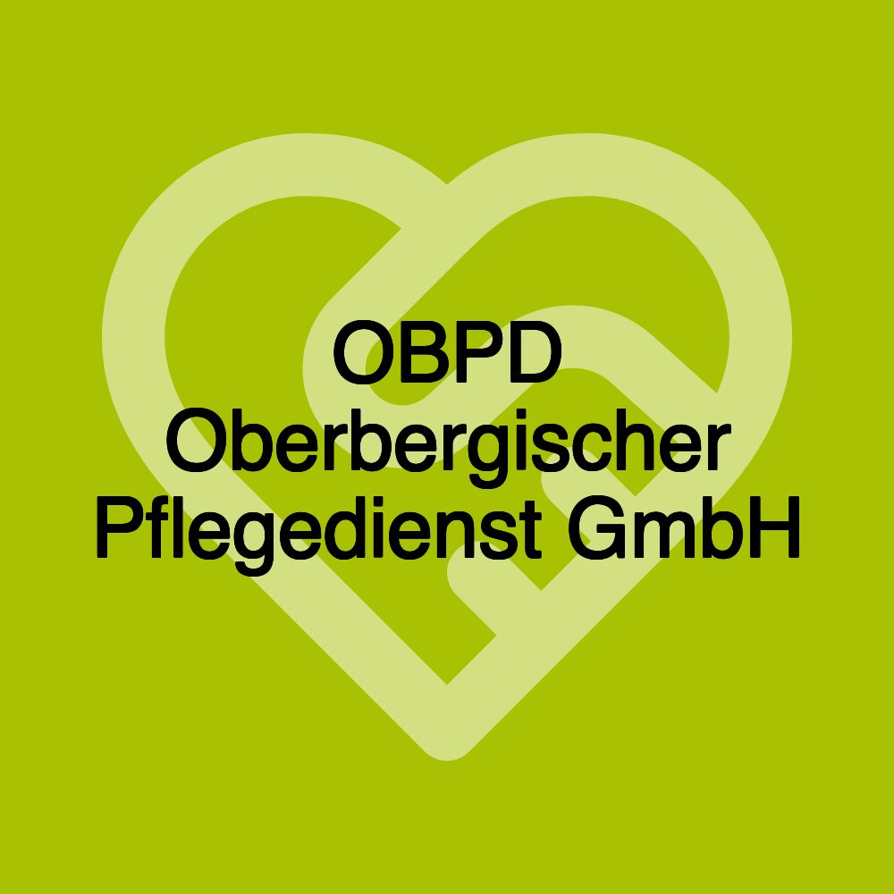 OBPD Oberbergischer Pflegedienst GmbH