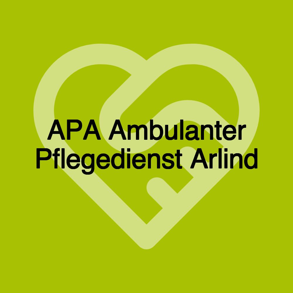 APA Ambulanter Pflegedienst Arlind