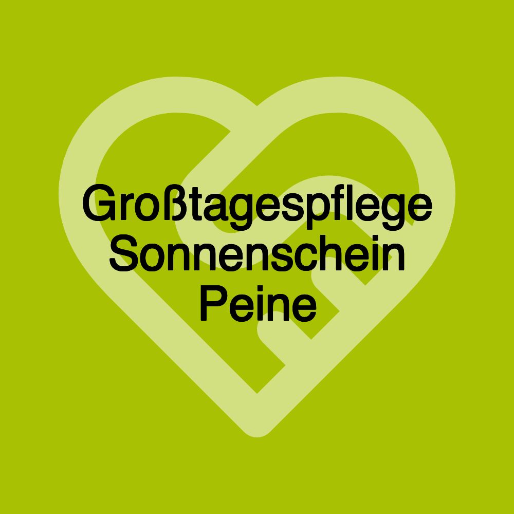 Großtagespflege Sonnenschein Peine